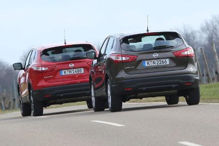 Nissan Qashqai 1.2 DIG-T gegen Nissan Qashqai 1.5 dCi