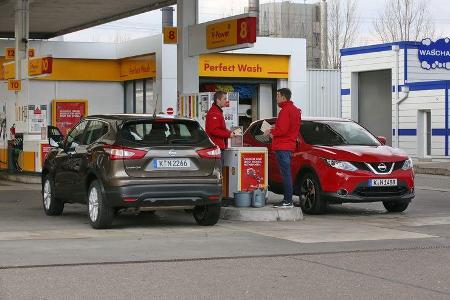 Nissan Qashqai 1.2 DIG-T gegen Nissan Qashqai 1.5 dCi