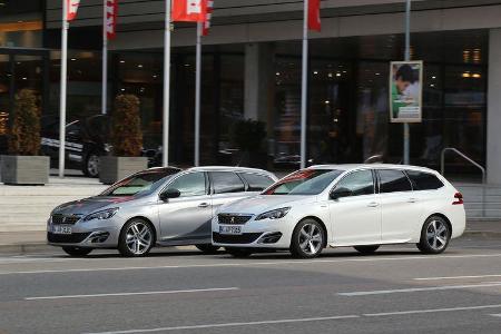 Peugeot 308 SW Puretech 130 gegen Peugeot 308 SW Blue HDi 150