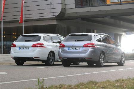 Peugeot 308 SW Puretech 130 gegen Peugeot 308 SW Blue HDi 150
