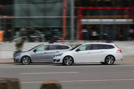 Peugeot 308 SW Puretech 130 gegen Peugeot 308 SW Blue HDi 150