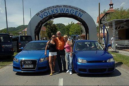 GTI-Treffen 2008 - Der Bürgermeister macht sich stark