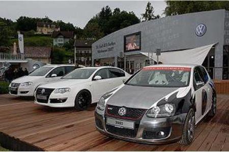GTI-Treffen 2008 - Der Bürgermeister macht sich stark