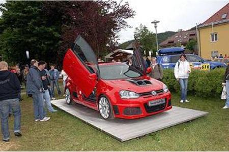 GTI-Treffen 2008 - Der Bürgermeister macht sich stark