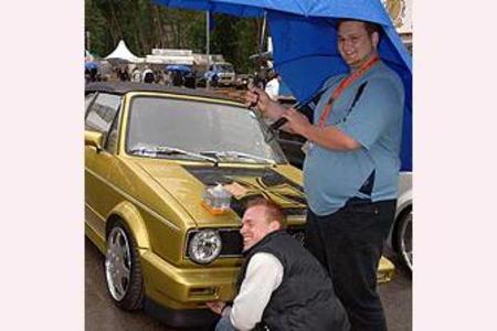 GTI-Treffen 2008 - Der Bürgermeister macht sich stark