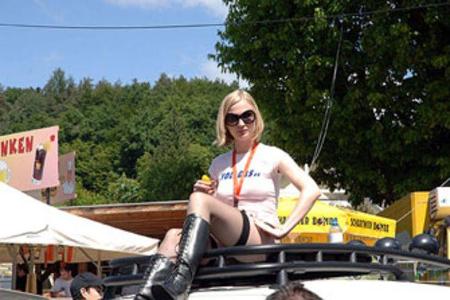 GTI-Treffen 2008 - Der Bürgermeister macht sich stark