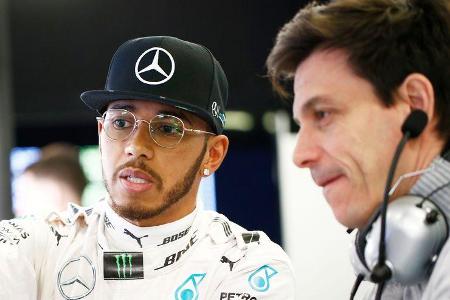 Lewis Hamilton & Toto Wolff - F1 2017