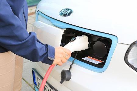Kia Soul EV, Stromanschluss