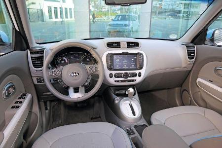 Kia Soul EV, Cockpit