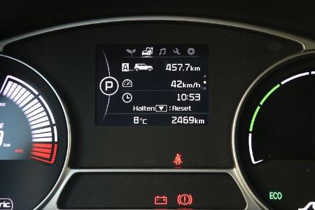 Kia Soul EV, Anzeige, Display