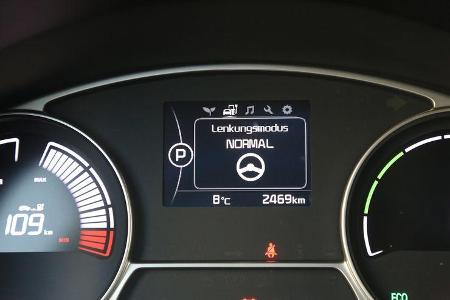 Kia Soul EV, Anzeige, Display