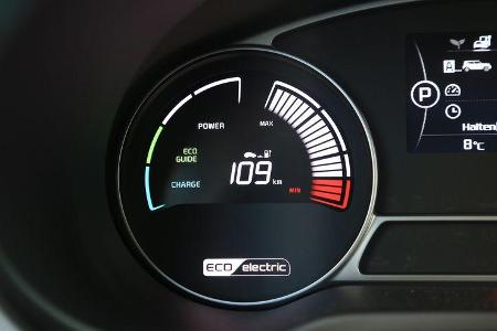 Kia Soul EV, Anzeige, Display
