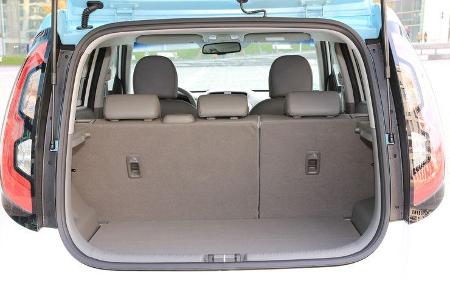 Kia Soul EV, Kofferraum
