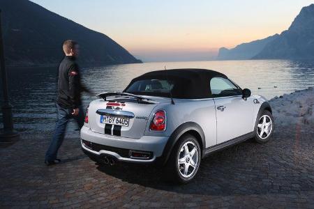 Mini Roadster Cooper S, Seitenansicht, See