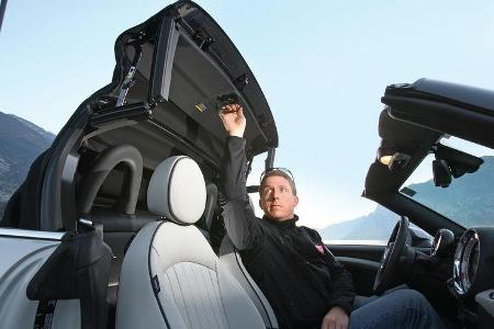 Mini Roadster Cooper S, Cabriodach, Verdeck