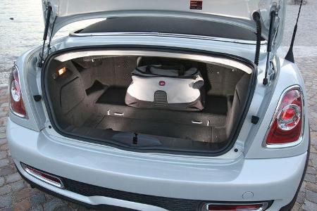 Mini Roadster Cooper S, Kofferraum