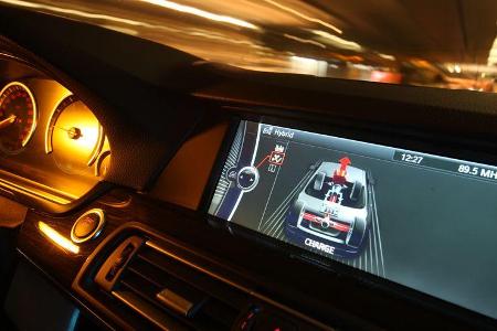 BMW Active Hybrid5, Bildschirm, Antrieb