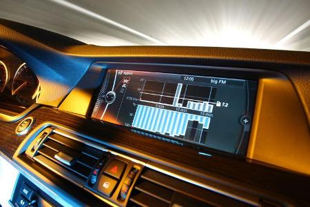 BMW Active Hybrid5, Bildschirm, Armaturenbrett