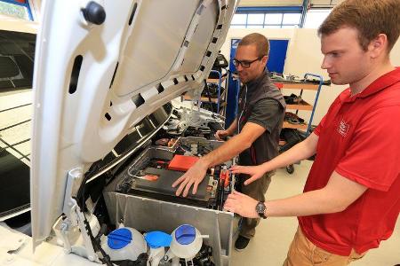 Abt eCaddy, Werkstattbesuch, Technik, Umwelt
