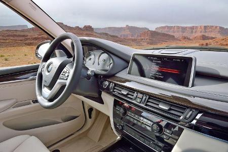 BMW X6, Cockpit