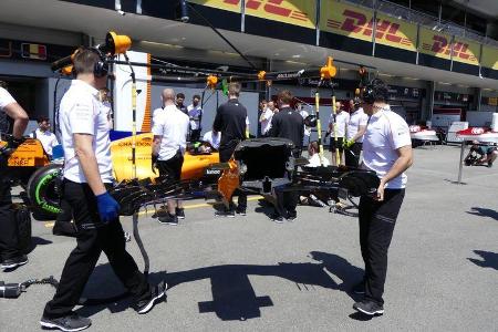 McLaren-Renault - Formel 1 - GP Aserbaidschan - 26. April 2018