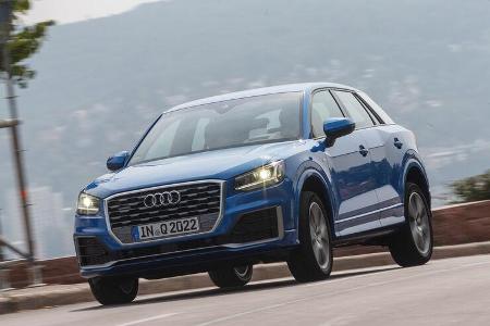 Audi Q2 2.0 TDI Quattro, Frontansicht