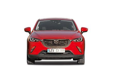 Mazda CX-3, Abgastest auf der Straße, AMS2515