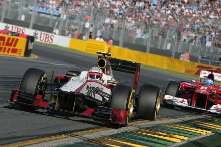 F1 Halbjahresbilanz HRT 2012