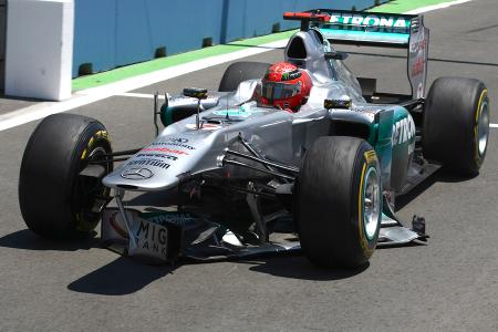 Michael Schumacher GP Europa Crashs 2011