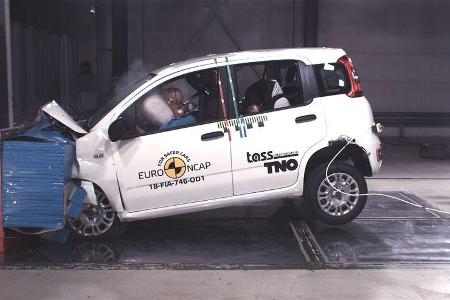 EuroNCAP Crashtest Fiat Panda