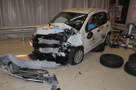 EuroNCAP Crashtest Fiat Panda