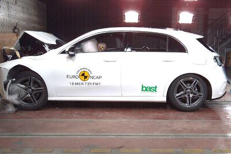 EuroNCAP Crashtest Mercedes A-Klasse