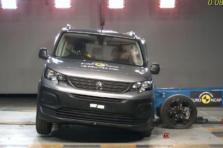 EuroNCAP Crashtest Peugeot Rifter