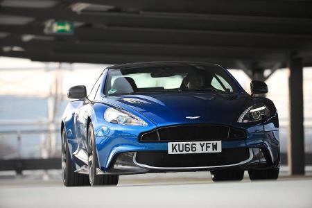 Aston Martin V12 Vanquish S, Frontansicht