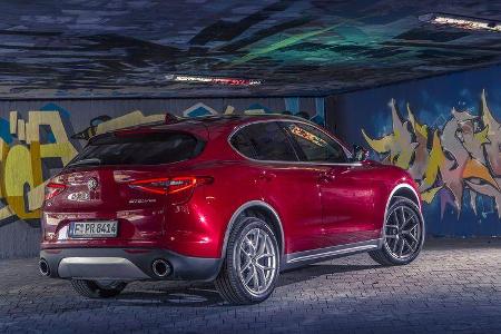 Alfa Romeo Stelvio 2.0 Turbo Q4 First Edition, Heck