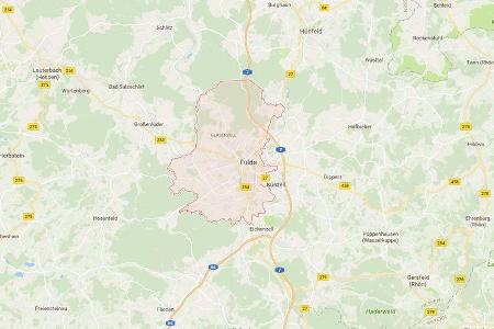 Karte Fulda