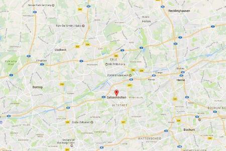 Karte Gelsenkirchen
