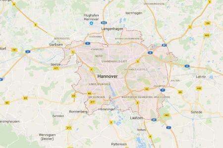 Karte Hannover