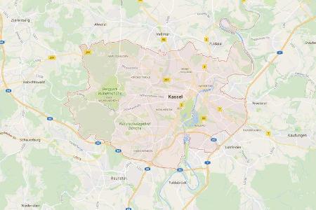 Karte Kassel