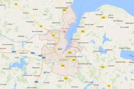 Karte Kiel