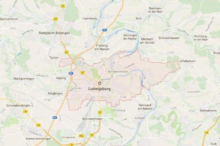 Karte Ludwigsburg