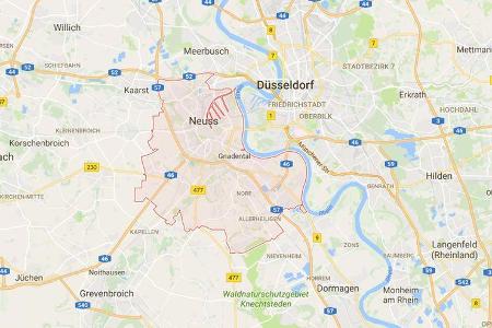 Karte Neuss