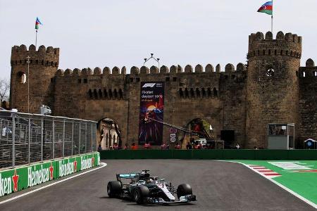 Lewis Hamilton - Mercedes - Formel 1 - GP Aserbaidschan - 27. April 2018