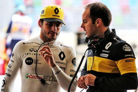 Carlos Sainz - Renault - Formel 1 - GP Aserbaidschan - 27. April 2018