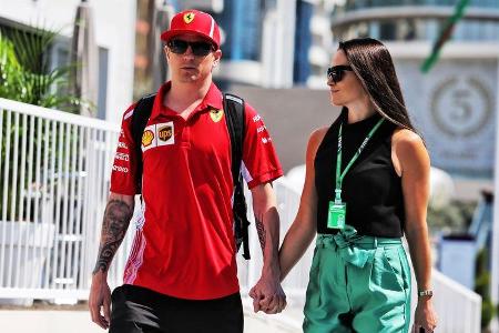 Kimi Räikkönen - Minttu Räikkönen - Formel 1 - GP Aserbaidschan - 27. April 2018