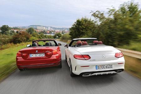 BMW 420i Cabrio, Mercedes C 200 Cabriolet