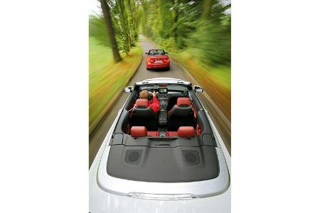 BMW 420i Cabrio, Mercedes C 200 Cabriolet