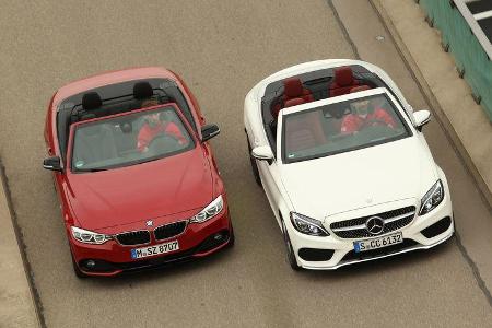 BMW 420i Cabrio, Mercedes C 200 Cabriolet