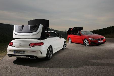 BMW 420i Cabrio, Mercedes C 200 Cabriolet