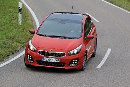 Kia Cee'd 1.0 T-GDI, Frontansicht